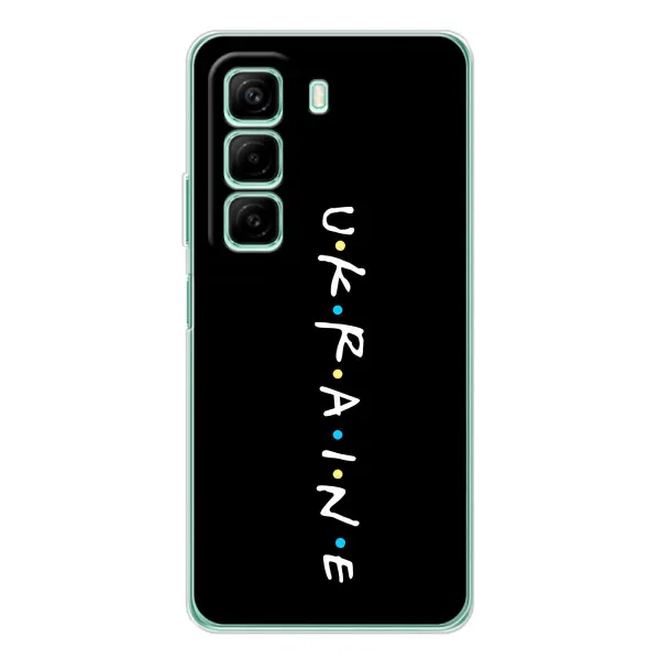 Чехол с принтом «UKRAINE» для Infinix Hot 60i