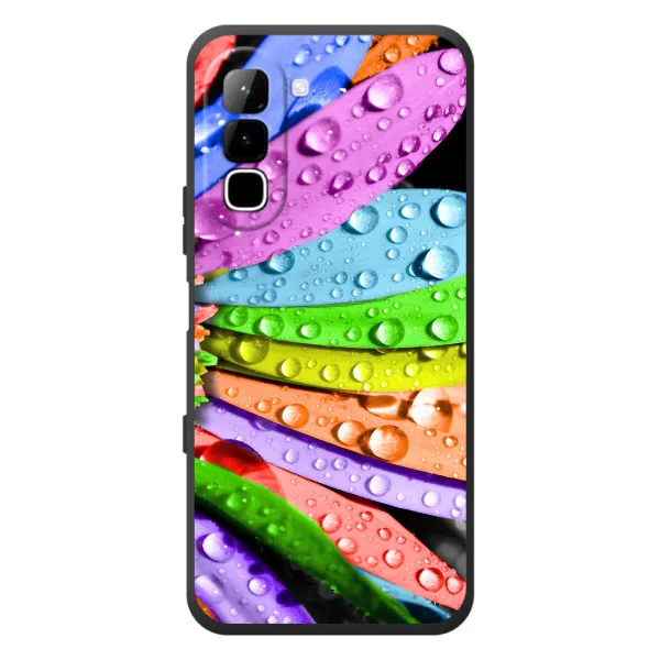 Чехол с принтом «Семицветик» для Infinix Hot 70