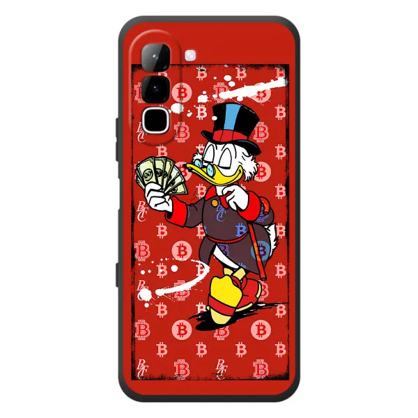 Чохол з принтом «Scrooge MagDag» для Infinix Hot 70