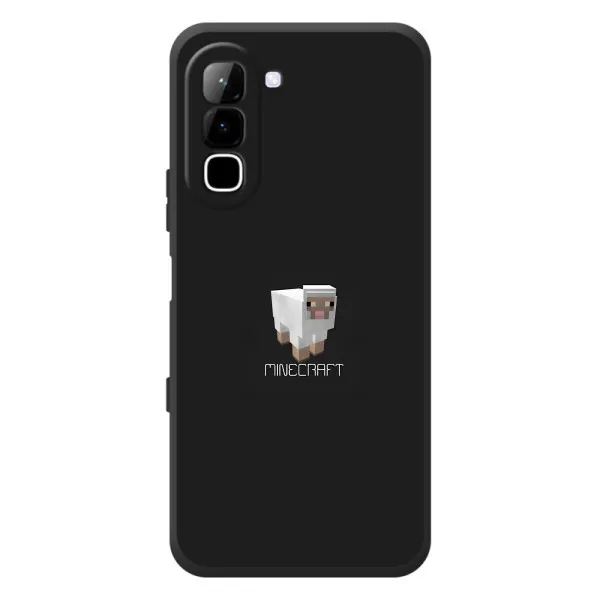 Чохол з принтом «Овечка Майнкрафт» для Infinix Hot 70