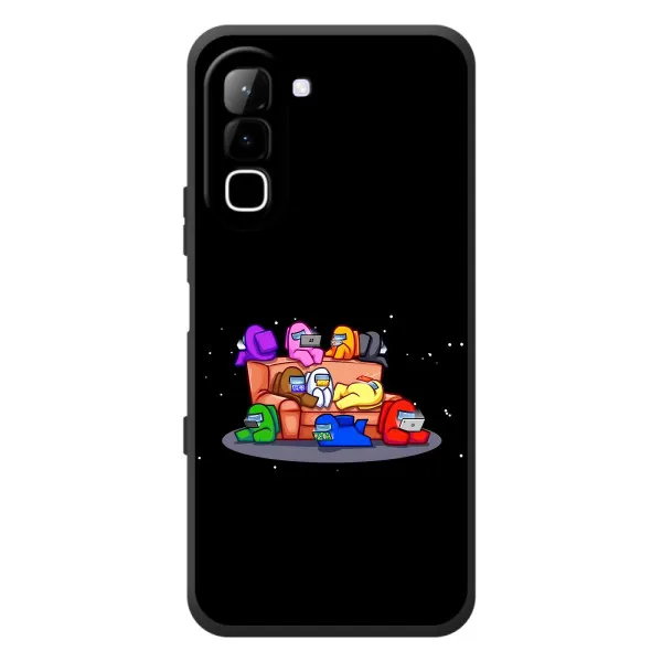 Чехол с принтом «Амонг-ас» для Infinix Hot 70