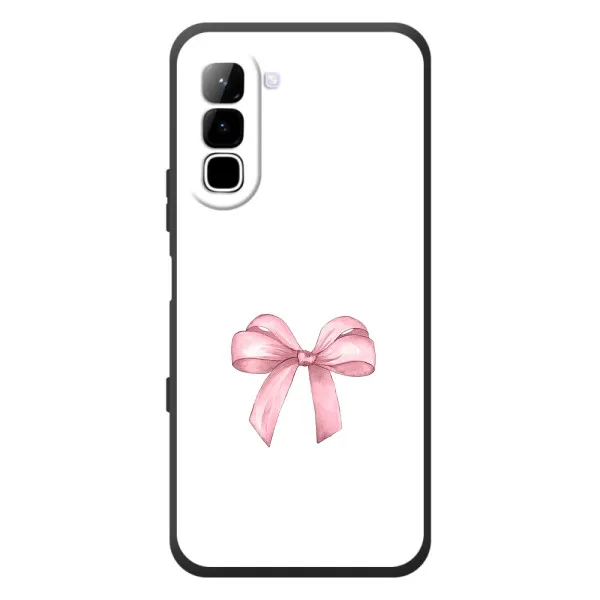 Чехол с принтом «Бант дизайн» для Infinix Hot 70