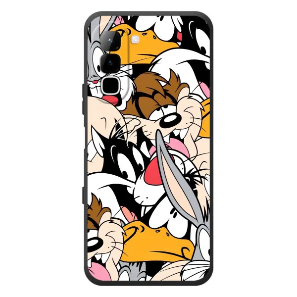Чехол с принтом «Looney Tunes» для Infinix Hot 70