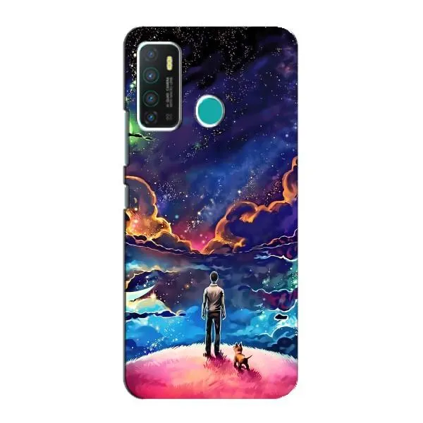 Чехол с принтом «Галактический вид» для Infinix Hot 9 / Hot 9 Pro