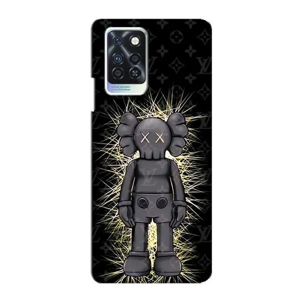 Чохол з принтом «Bearbrick LV» для Infinix Note 10 Pro