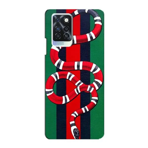 Чехол с принтом «Gucci змия» для Infinix Note 10 Pro