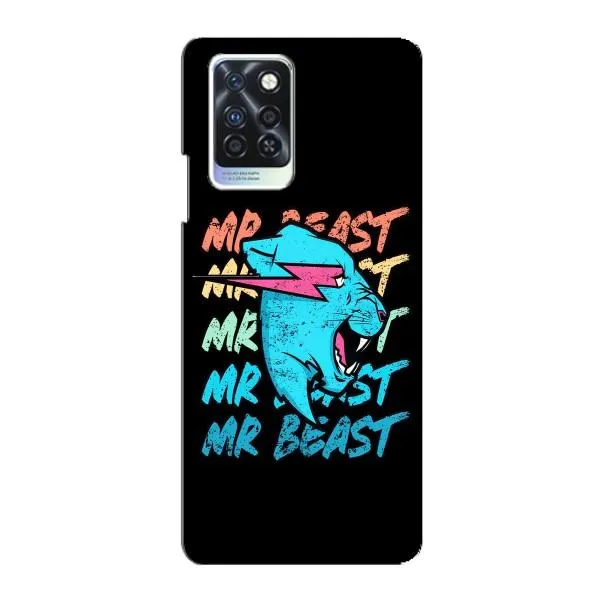 Чехол с принтом «logo Mr beast» для Infinix Note 10 Pro Чехол с принтом «logo Mr beast» для Infinix Note 10 Pro