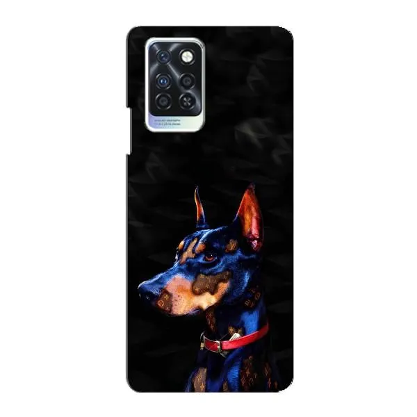 Чехол с принтом «Собака» для Infinix Note 10 Pro