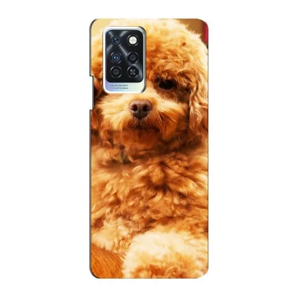 Чехол с принтом «Щенок Бишон» для Infinix Note 10 Pro