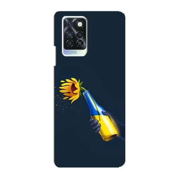 Чохол з принтом «Коктель молотова» для Infinix Note 10 Pro Чохол з принтом «Коктель молотова» для Infinix Note 10 Pro
