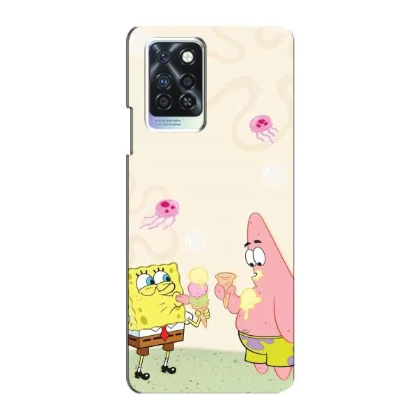 Чохол з принтом «Патрік і Боб» для Infinix Note 10 Pro Чохол з принтом «Патрік і Боб» для Infinix Note 10 Pro