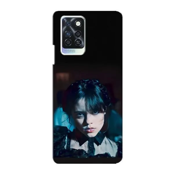 Чехол с принтом «взгляд Уэнздей» для Infinix Note 10 Pro Чехол с принтом «взгляд Уэнздей» для Infinix Note 10 Pro