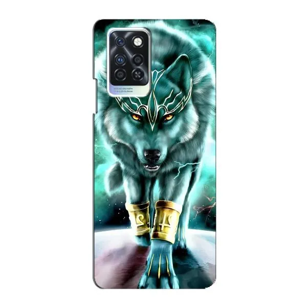 Чехол с принтом «Яркий волк» для Infinix Note 10 Pro Чехол с принтом «Яркий волк» для Infinix Note 10 Pro