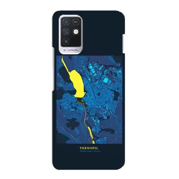 Чехол с принтом «Тернополь» для Infinix Note 10