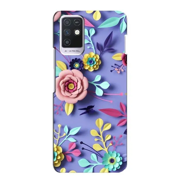 Чохол з принтом «Дизайн квітів» для Infinix Note 10