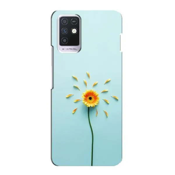 Чохол з принтом «Жовта квітка» для Infinix Note 10
