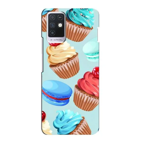 Чехол с принтом «Кексики» для Infinix Note 10 Чехол с принтом «Кексики» для Infinix Note 10