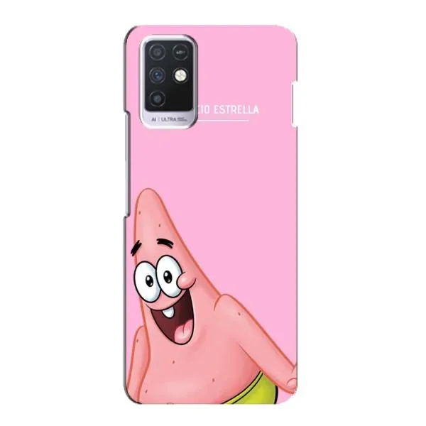 Чохол з принтом «Персонаж Патрік» для Infinix Note 10