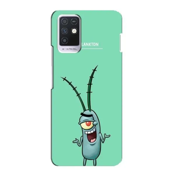 Чохол з принтом «Персонаж Планктон» для Infinix Note 10