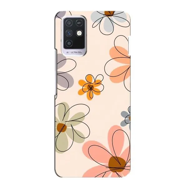 Чехол с принтом «Разноцветные цветы» для Infinix Note 10 Чехол с принтом «Разноцветные цветы» для Infinix Note 10