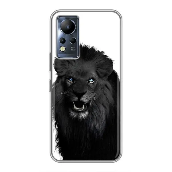 Чехол с принтом «Черный ЛЕВ» для Infinix Note 11 Pro