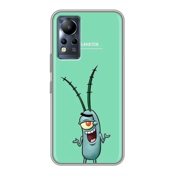 Чохол з принтом «Персонаж Планктон» для Infinix Note 11 Pro