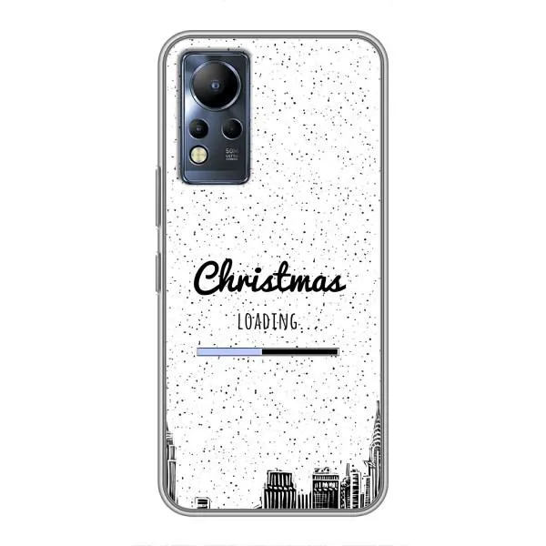 Чехол с принтом «Рождество загружается» для Infinix Note 11 Pro