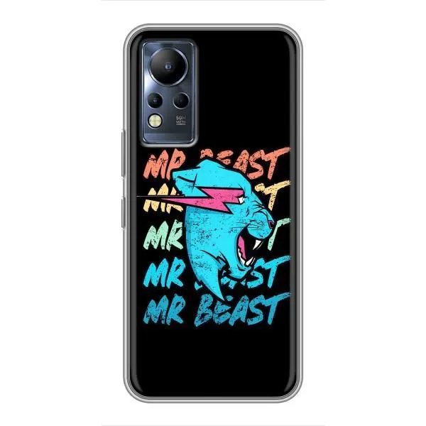 Чехол с принтом «logo Mr beast» для Infinix Note 11 Чехол с принтом «logo Mr beast» для Infinix Note 11