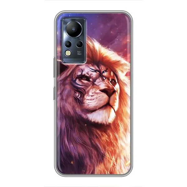 Чехол с принтом «Красочный Лев» для Infinix Note 11
