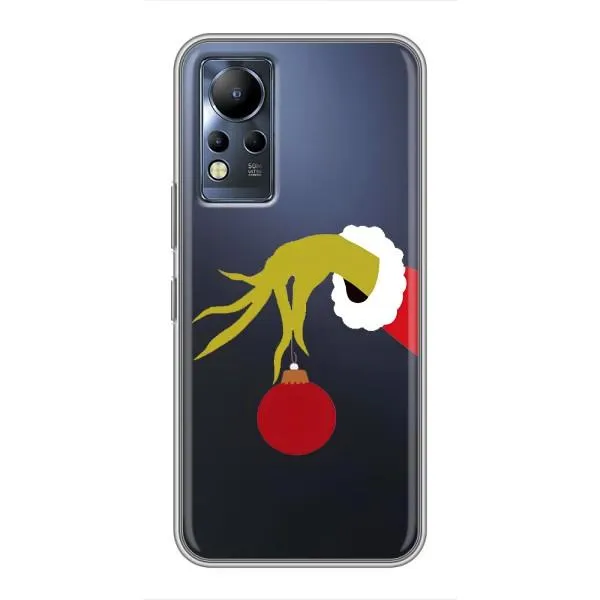 Чехол с принтом «Гринч с игрушкой» для Infinix Note 11