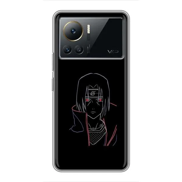 Чехол с принтом «силуэт Итачи» для Infinix Note 12 2023