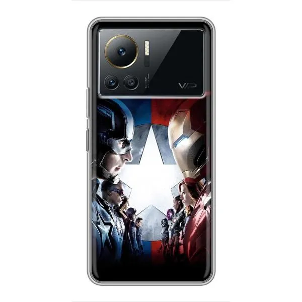 Чехол с принтом «Марвел стайл» для Infinix Note 12 2023 Чехол с принтом «Марвел стайл» для Infinix Note 12 2023