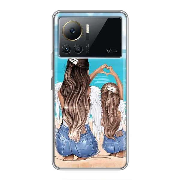 Чехол с принтом «Мама с доченькой» для Infinix Note 12 2023