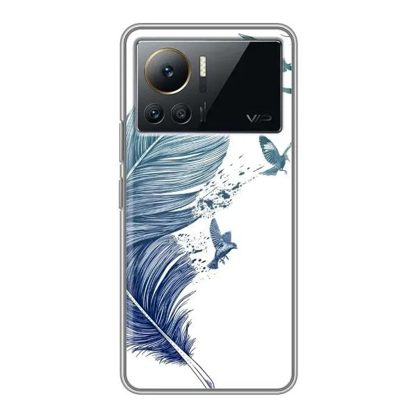 Чехол с принтом «Перышко» для Infinix Note 12 2023