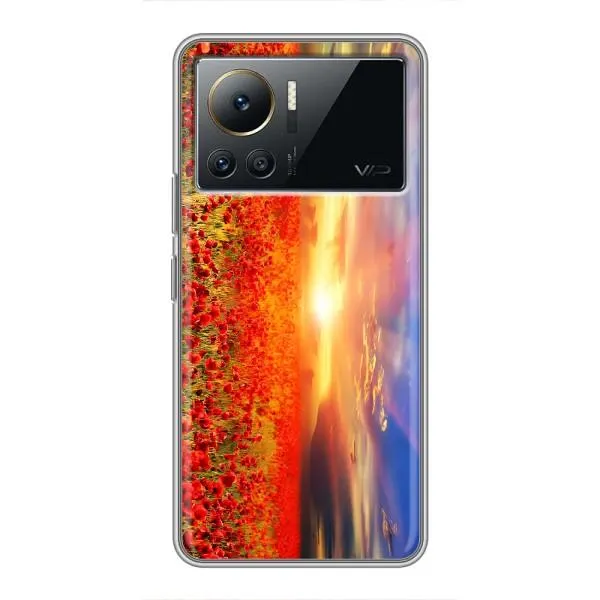 Чехол с принтом «Поле тюльпанов» для Infinix Note 12 2023