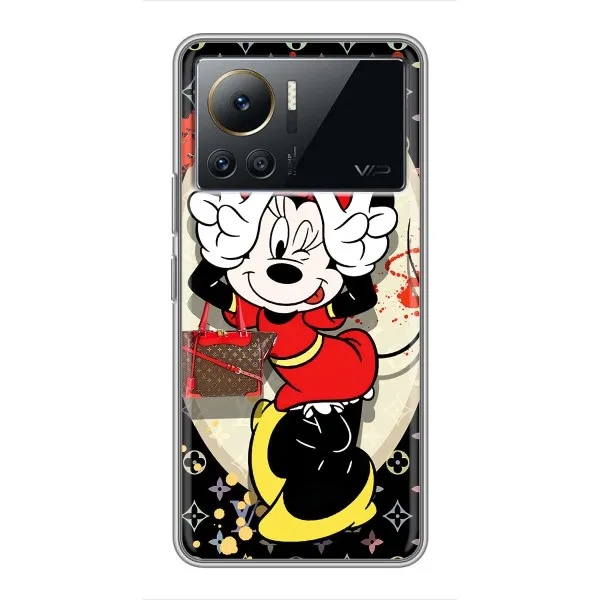 Чехол с принтом «Минни peace» для Infinix Note 12 2023