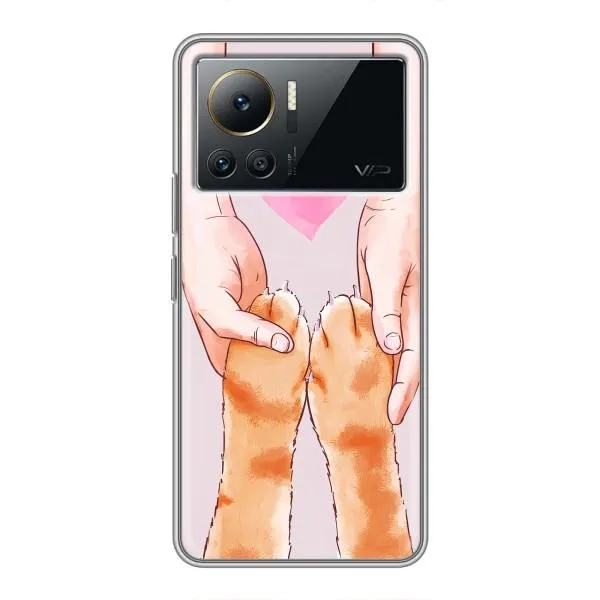 Чехол с принтом «Любовь к котикам» для Infinix Note 12 2023