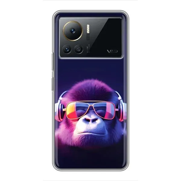 Чехол с принтом «Стильная обезьяна» для Infinix Note 12 2023
