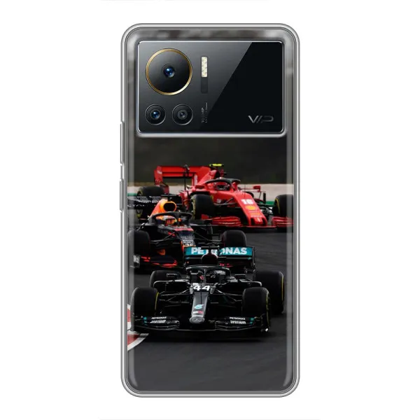 Чехол с принтом «Гонка Формула 1» для Infinix Note 12 2023