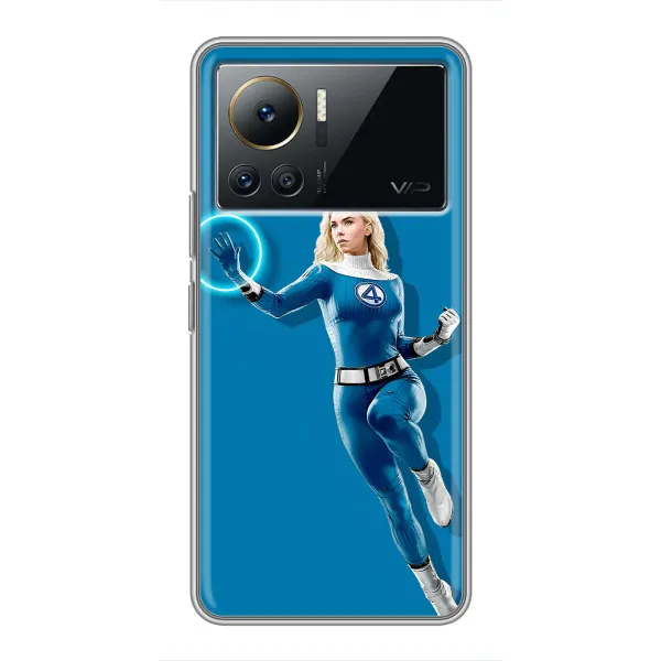 Чехол с принтом «Сью Сторм полет» для Infinix Note 12 2023