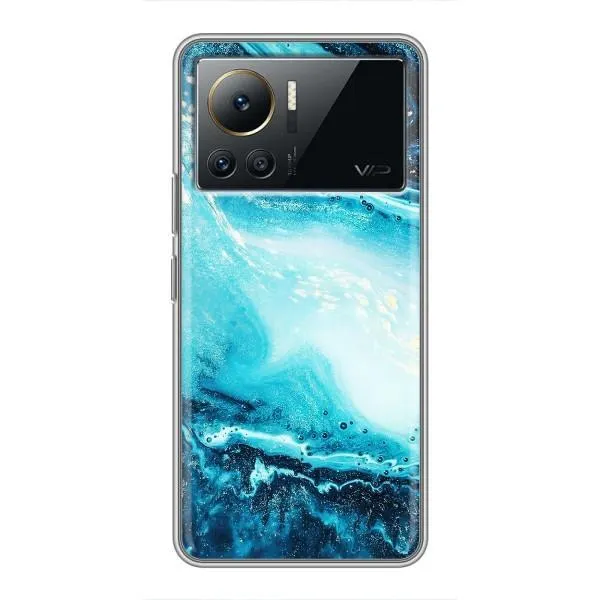 Чехол с принтом «Голубой мрамор» для Infinix Note 12 2023 Чехол с принтом «Голубой мрамор» для Infinix Note 12 2023