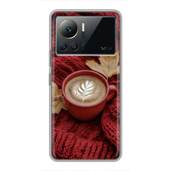 Чехол с принтом «Кофе на пледе» для Infinix Note 12 2023 Чехол с принтом «Кофе на пледе» для Infinix Note 12 2023