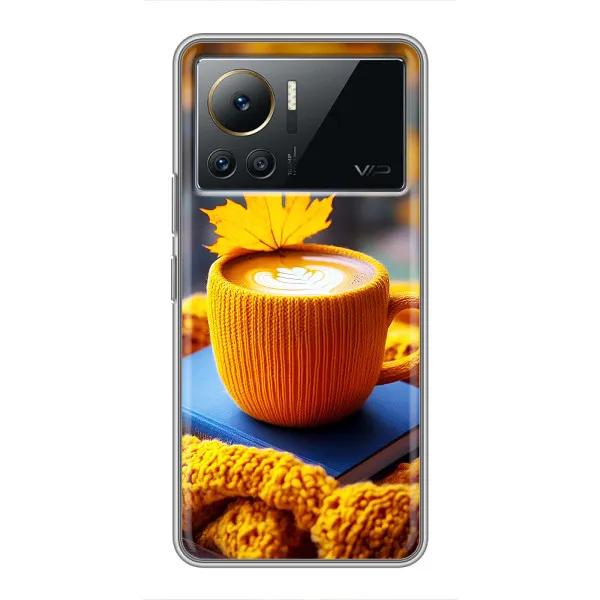 Чехол с принтом «Кофе на желтом пледе» для Infinix Note 12 2023 Чехол с принтом «Кофе на желтом пледе» для Infinix Note 12 2023