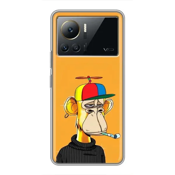 Чохол з принтом «Нудна мавпа NFT» для Infinix Note 12 Pro (4G)