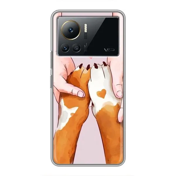 Чохол з принтом «Любовь до собак» для Infinix Note 12 Pro (4G)