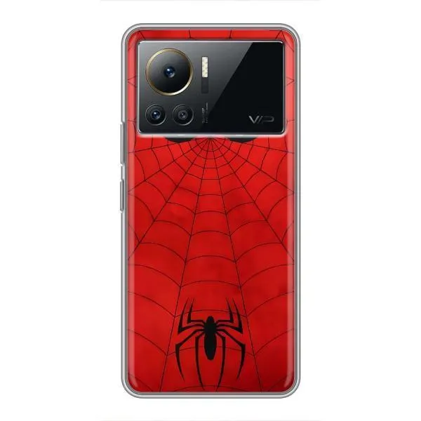 Чехол с принтом «Паук (Марвел)» для Infinix Note 12 Pro (4G)