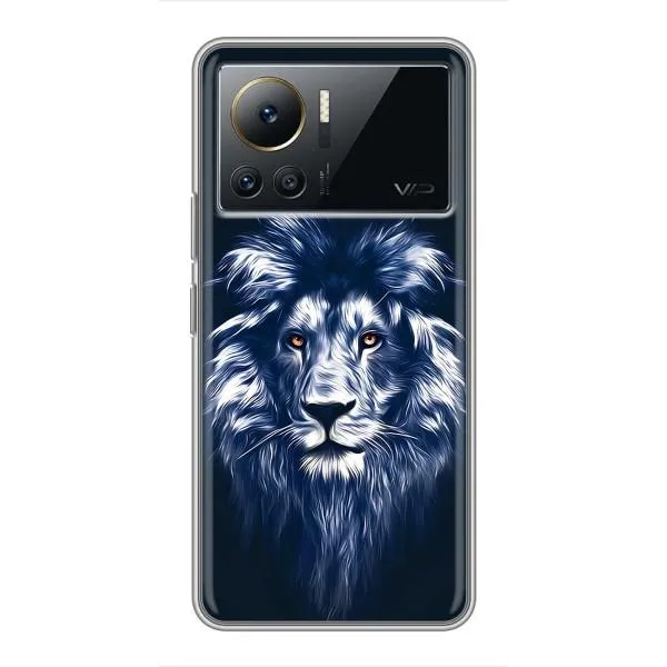 Чехол с принтом «Синий Лев» для Infinix Note 12 Pro (4G) Чехол с принтом «Синий Лев» для Infinix Note 12 Pro (4G)