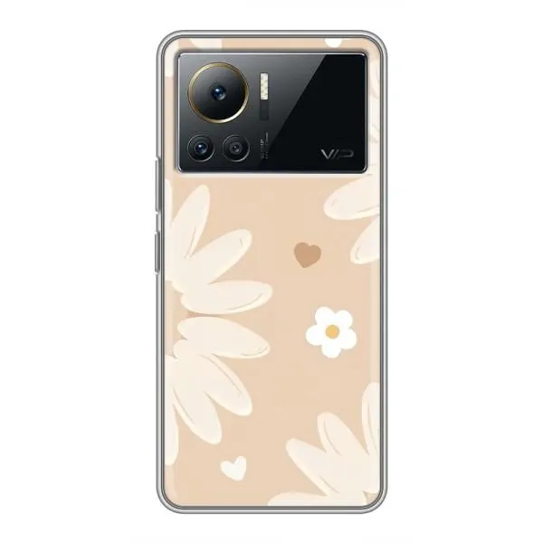 Чехол с принтом «Бежевые цветы» для Infinix Note 12 Pro (4G) Чехол с принтом «Бежевые цветы» для Infinix Note 12 Pro (4G)
