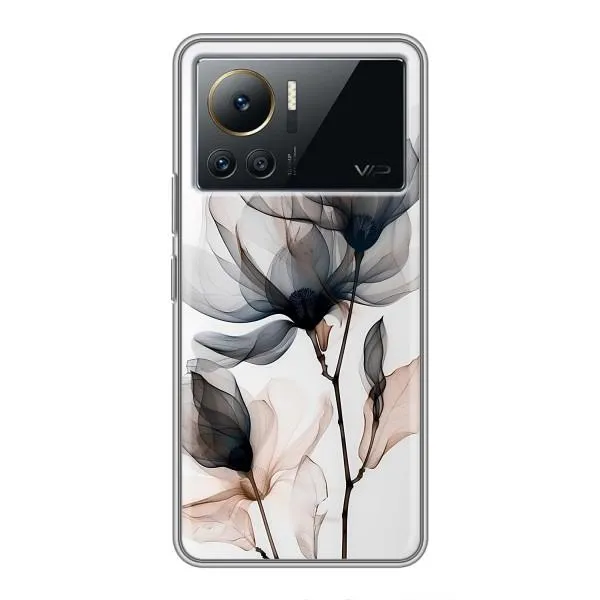 Чехол с принтом «Цветы на белом» для Infinix Note 12 Pro (4G) Чехол с принтом «Цветы на белом» для Infinix Note 12 Pro (4G)