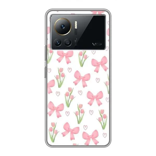 Чохол з принтом «Банти і квіти» для Infinix Note 12 Pro (4G)
